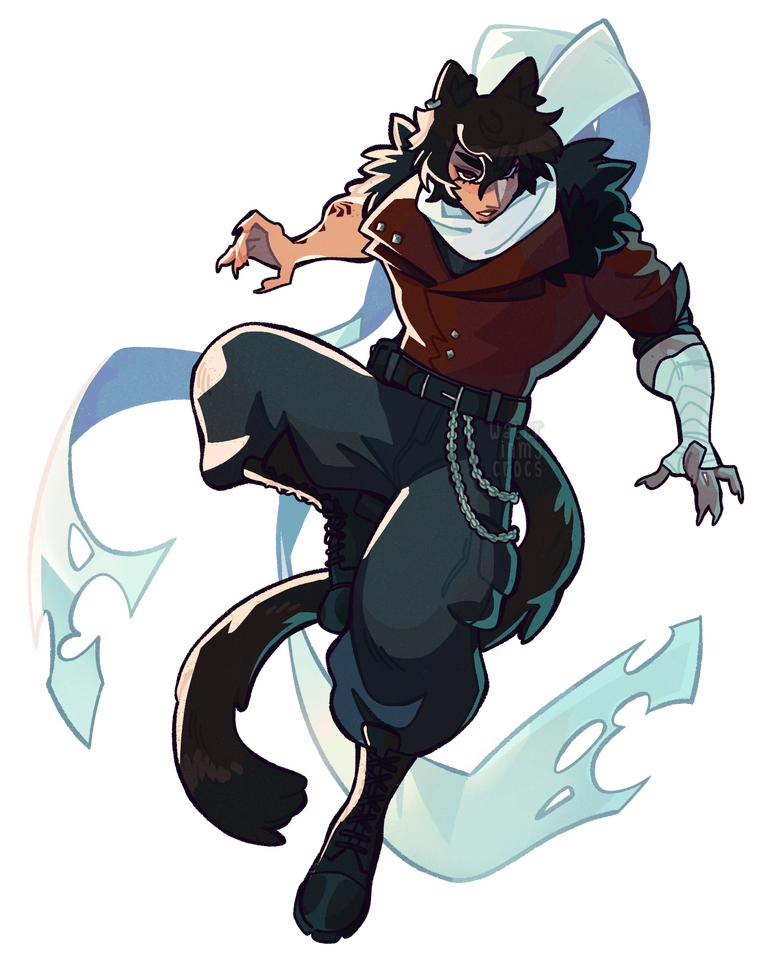 art by @waterinmycrocs on toyhouse